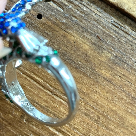 Hummingbird Ring Sterling Silver 925 - Picture 12 of 15